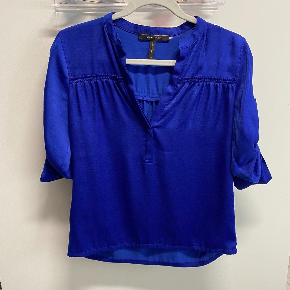BCBGMaxazria Top in Royal Blue